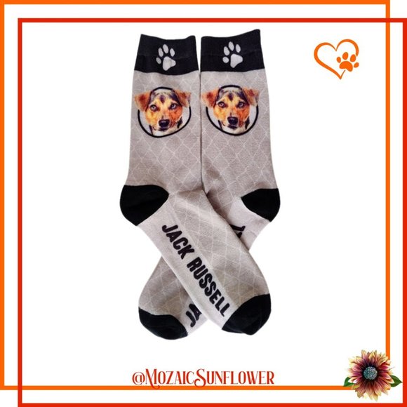 C&T Socks Accessories - Jack Russell Terrier Dress Socks Unisex